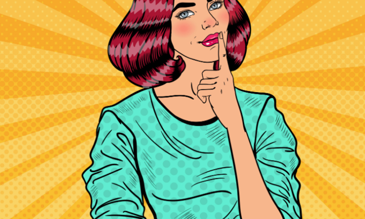 Pop Art Portrait of Woman more Selective on their Job Hunt